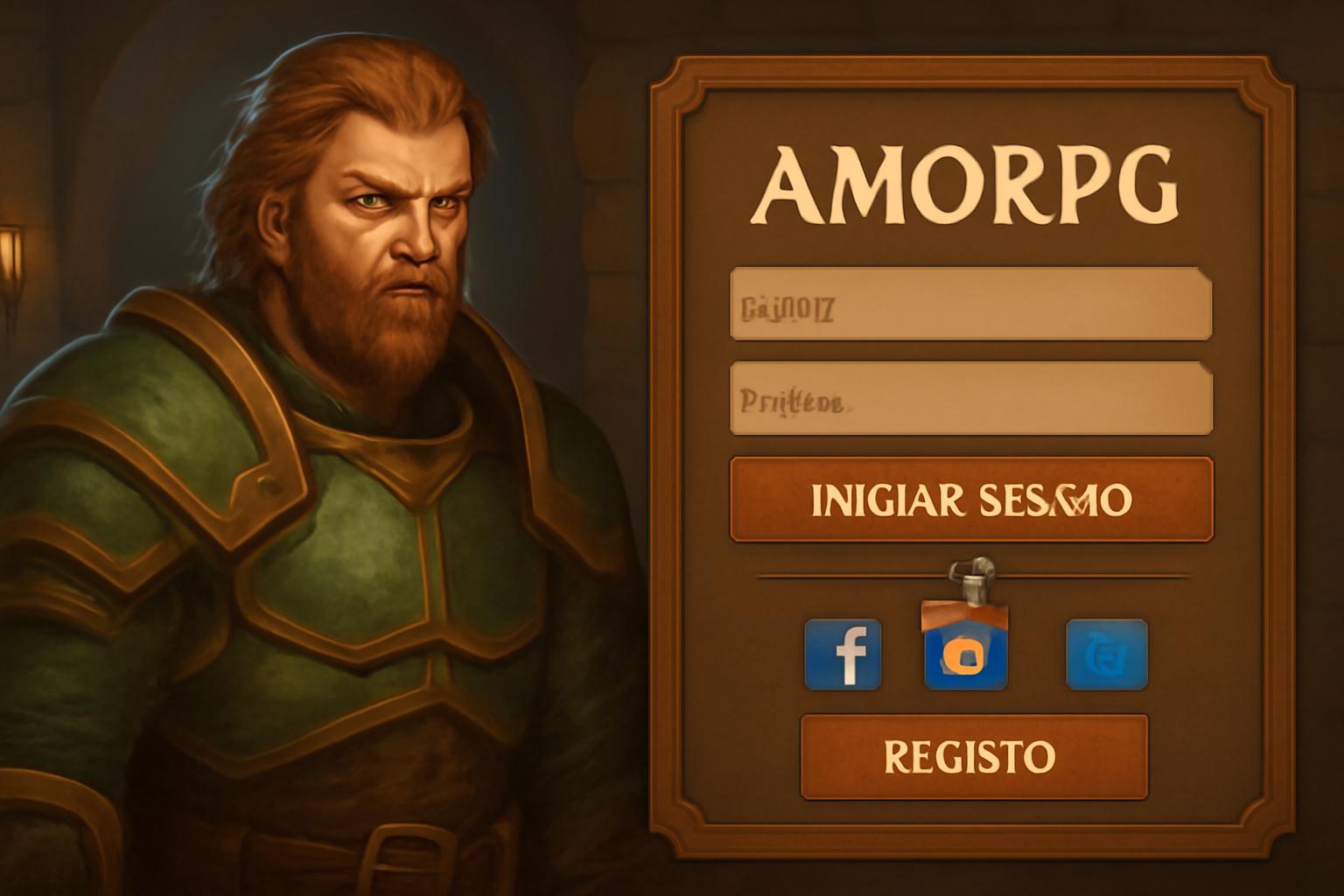 Não Perca tempo, o rRgistro na site AMORPG